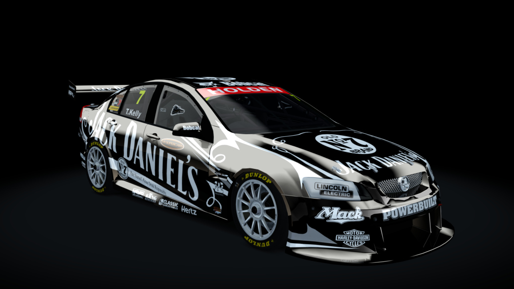 Supercar (V8) Commodore VE, skin jackdaniels_7_2011