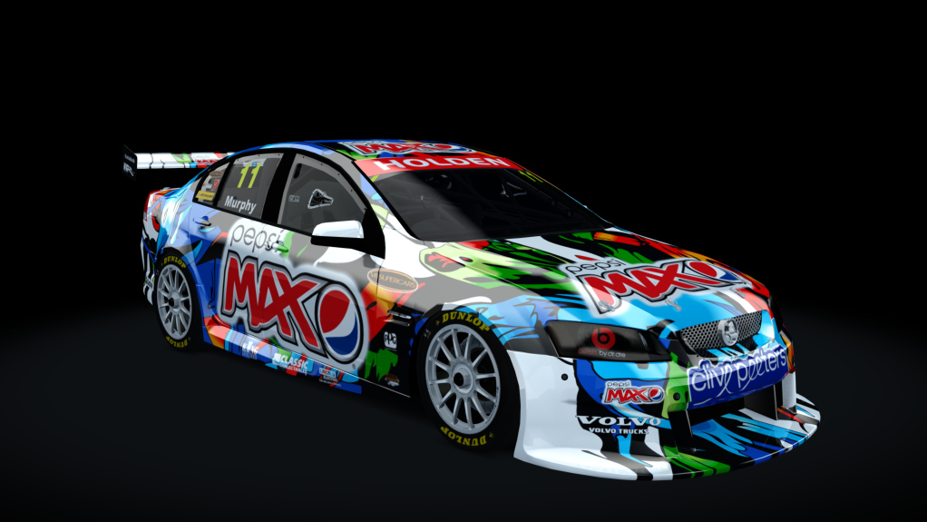 Supercar (V8) Commodore VE, skin pepsi_2011