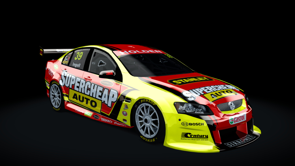 Supercar (V8) Commodore VE, skin supercheap_2011