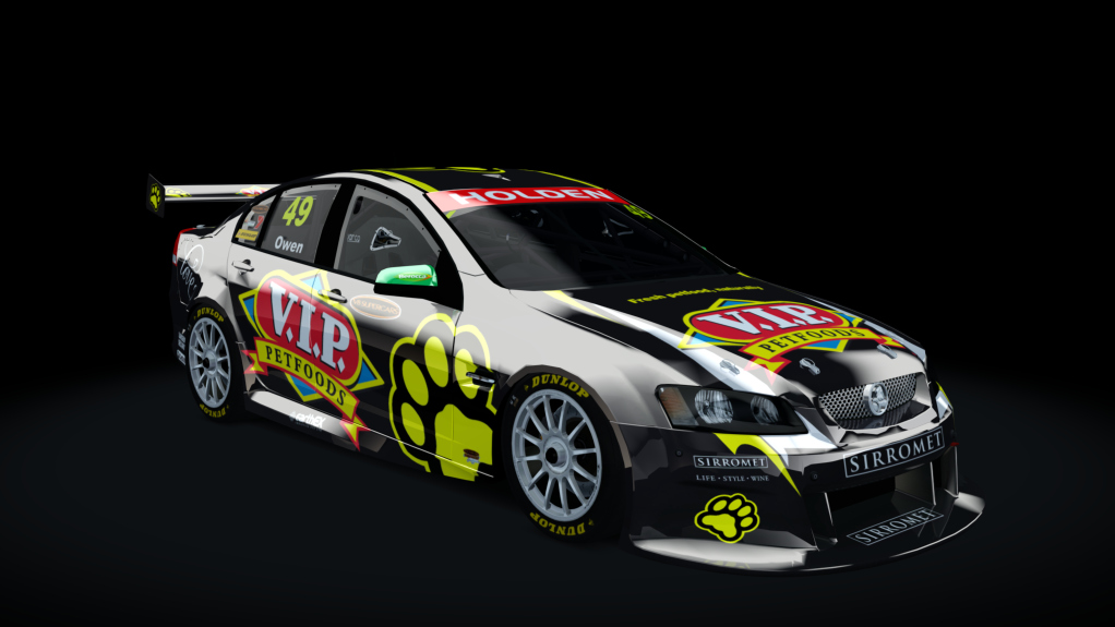 Supercar (V8) Commodore VE, skin vippetfood_2011