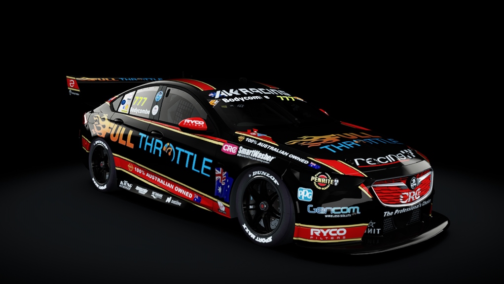 Supercar (EV8) Holden Commodore ZB, skin akr_b4_bodycome_nathan