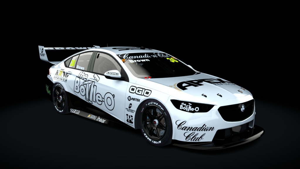 Supercar (EV8) Holden Commodore ZB, skin akr_s11_ABrown