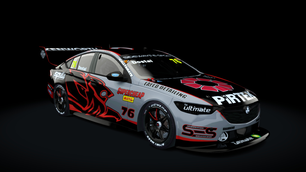 Supercar (EV8) Holden Commodore ZB, skin akr_s11_BDostal