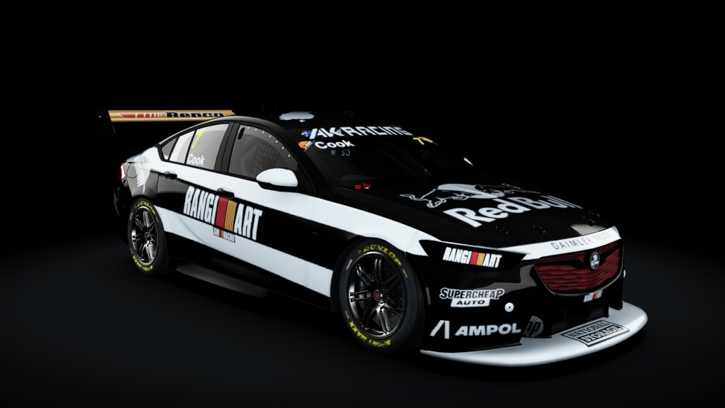 Supercar (EV8) Holden Commodore ZB, skin akr_s11_Cook