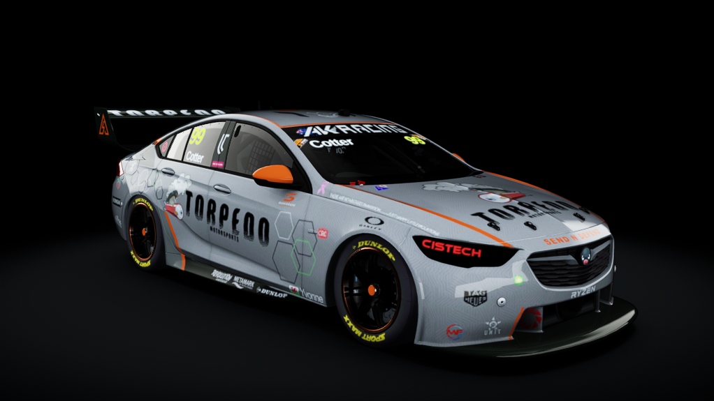 Supercar (EV8) Holden Commodore ZB, skin akr_s11_Cotter