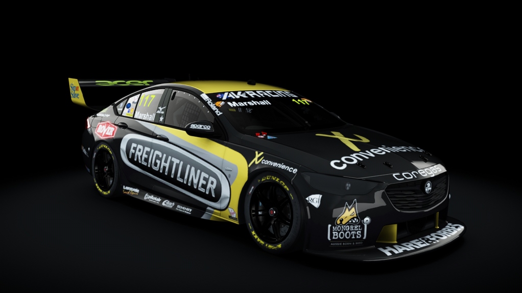 Supercar (EV8) Holden Commodore ZB, skin akr_s11_J_Marshall