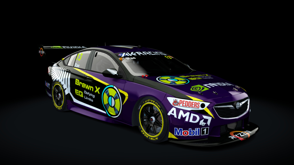 Supercar (EV8) Holden Commodore ZB, skin akr_s11_Rae