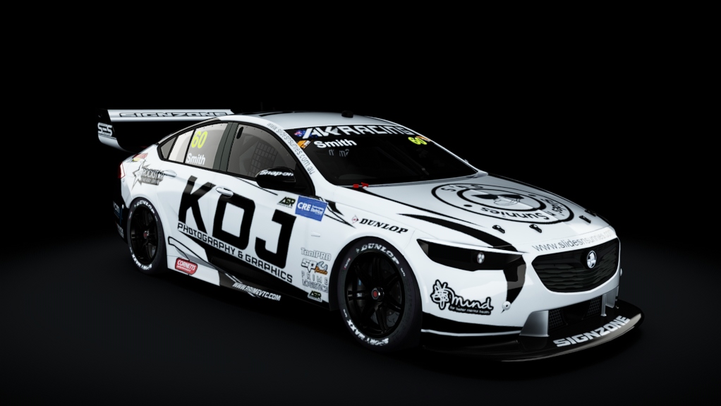 Supercar (EV8) Holden Commodore ZB, skin akr_s11_Smith