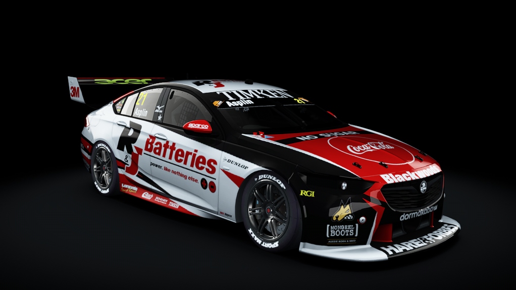 Supercar (EV8) Holden Commodore ZB, skin akr_s12_asplin