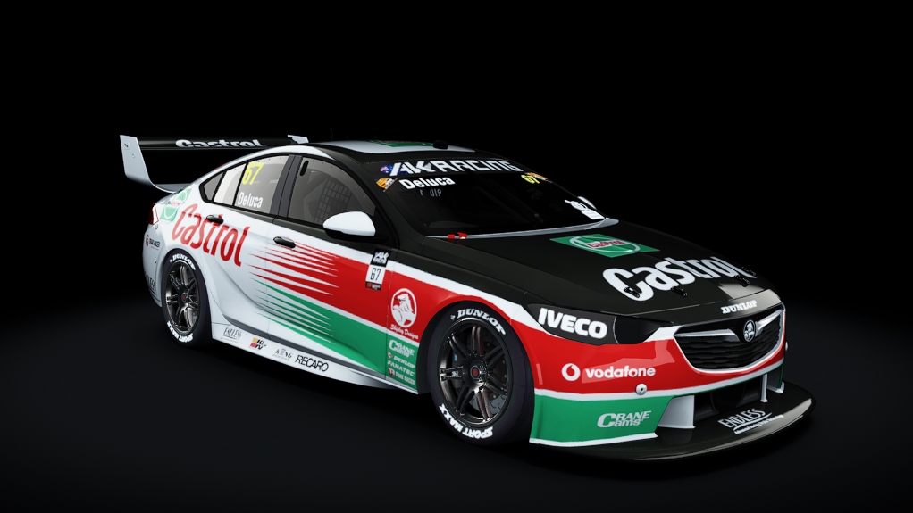 Supercar (EV8) Holden Commodore ZB, skin akr_s12_deluca