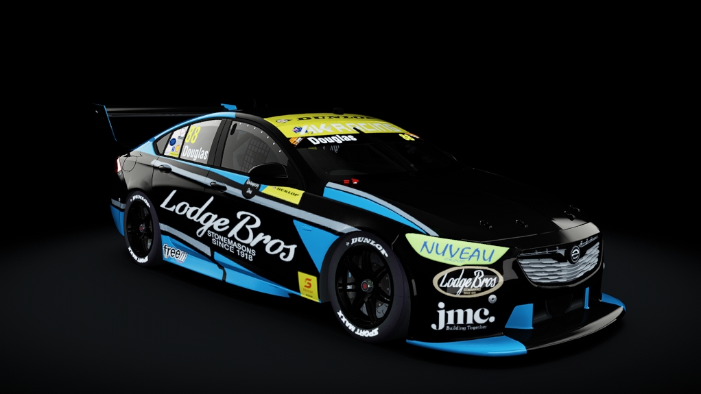 Supercar (EV8) Holden Commodore ZB, skin akr_s12_douglas