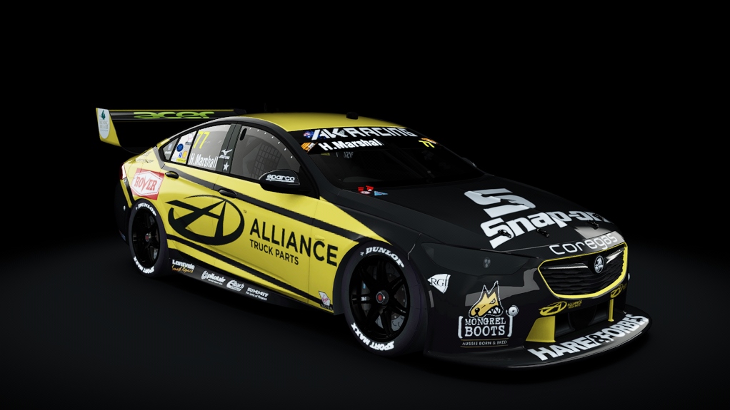 Supercar (EV8) Holden Commodore ZB, skin akr_s12_h_marshall