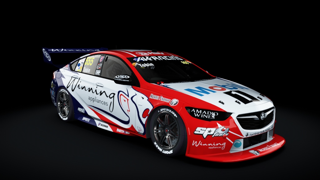 Supercar (EV8) Holden Commodore ZB, skin akr_s12_tobin