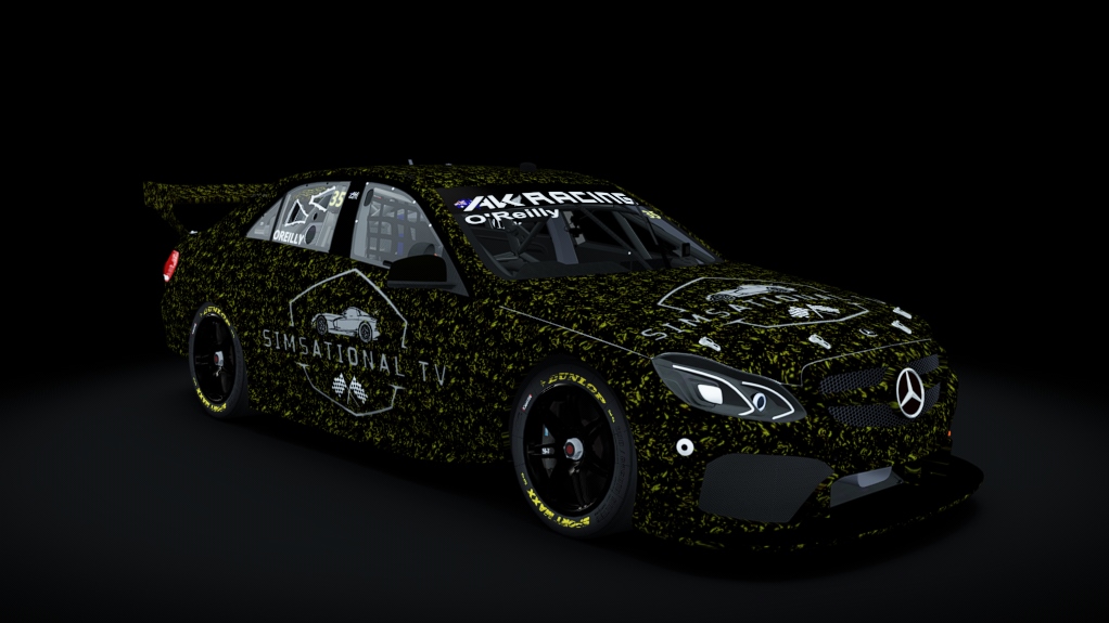 Supercar (EV8) Mercedes E63, skin simsationalzac