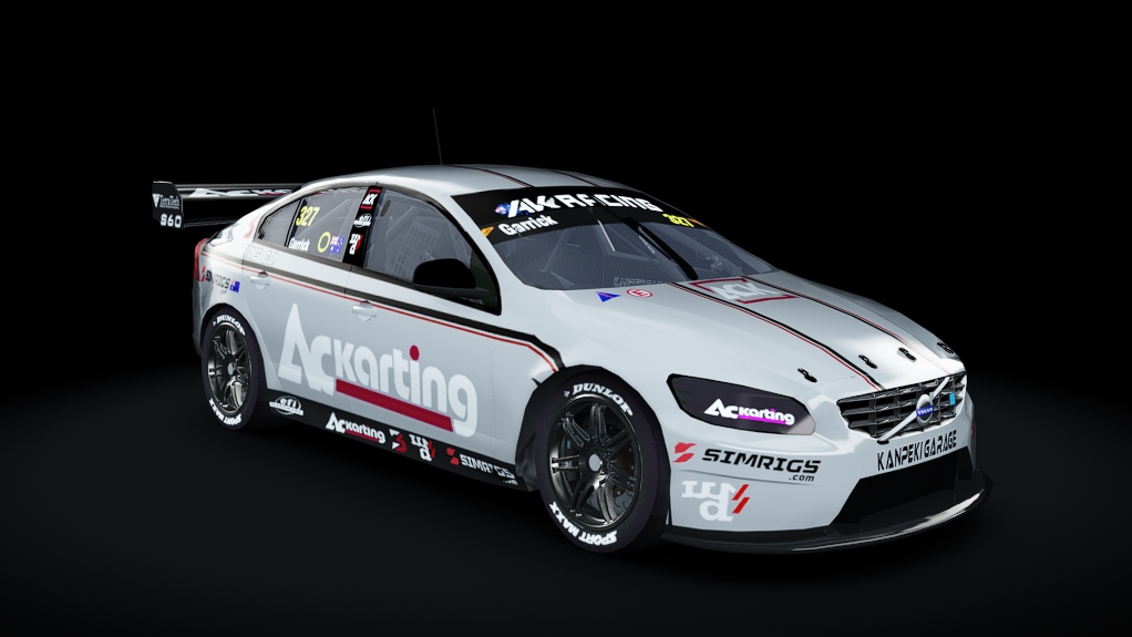 Supercar (EV8) Volvo 2024 S60, skin akr_b4_duff_garrick