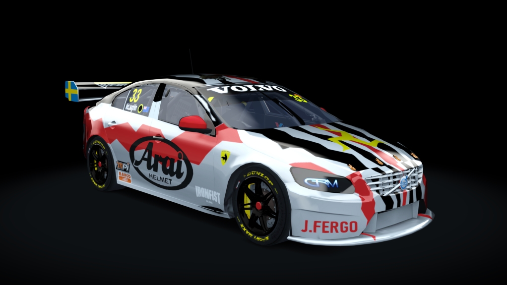 Supercar (EV8) Volvo 2024 S60, skin akr_s12_jackferguson