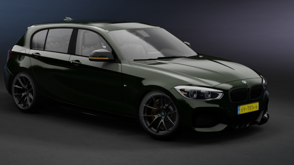 BMW M140i xDrive 2019, skin 06 - BMW Individual British Racing Green non-metallic