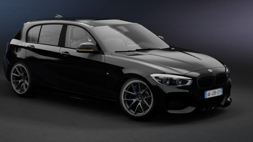 BMW M140i xDrive 2019, skin 07 - BMW Individual Carbon Black metallic