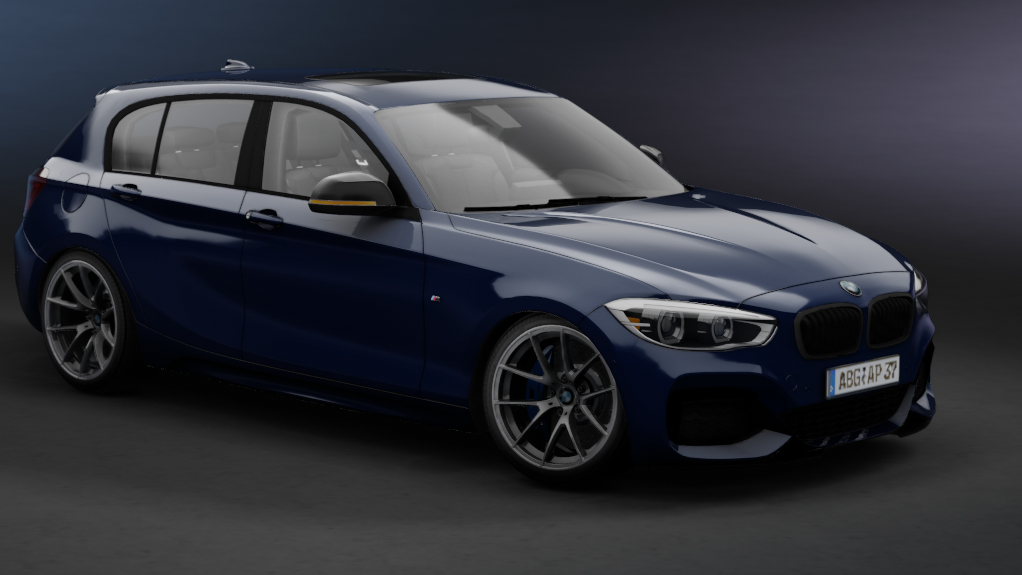 BMW M140i xDrive 2019, skin 09 - BMW Individual LeMansBlue  metallic