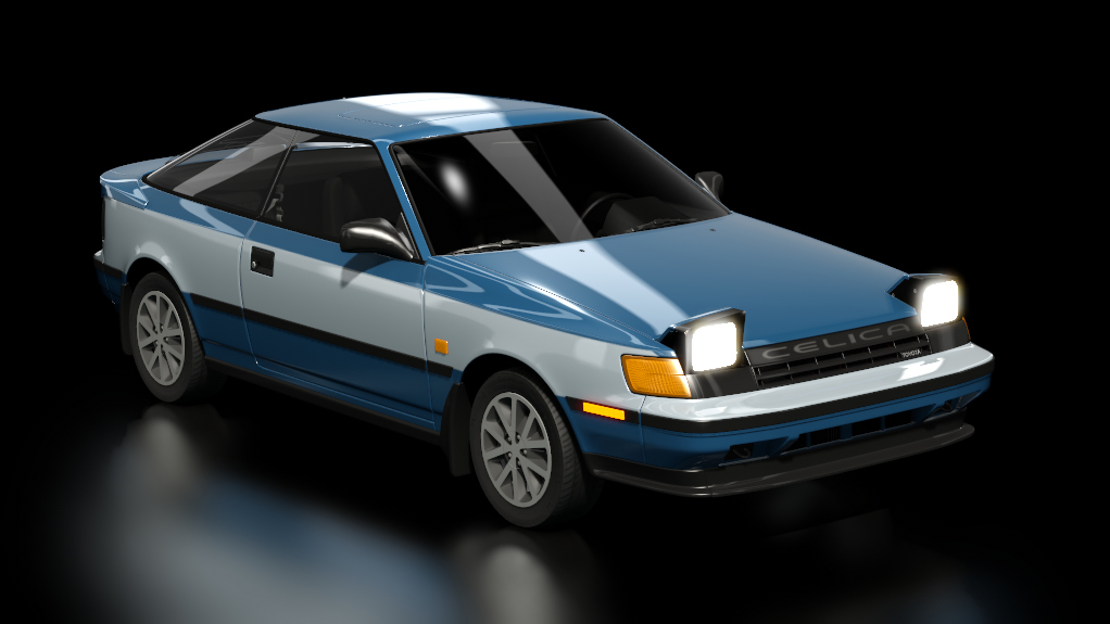 Toyota Celica 2.0 GT 1986, skin bluelightblue