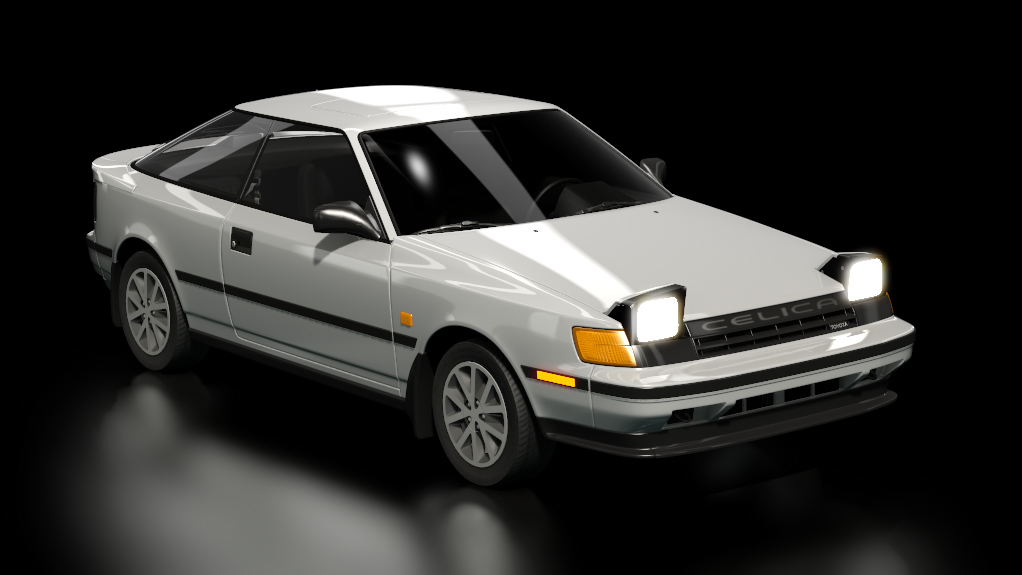 Toyota Celica 2.0 GT 1986, skin shell