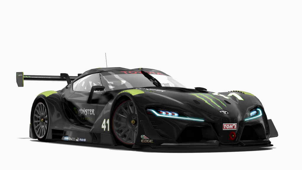 Toyota FT-1 Supra GT3, skin 41_monster_energy