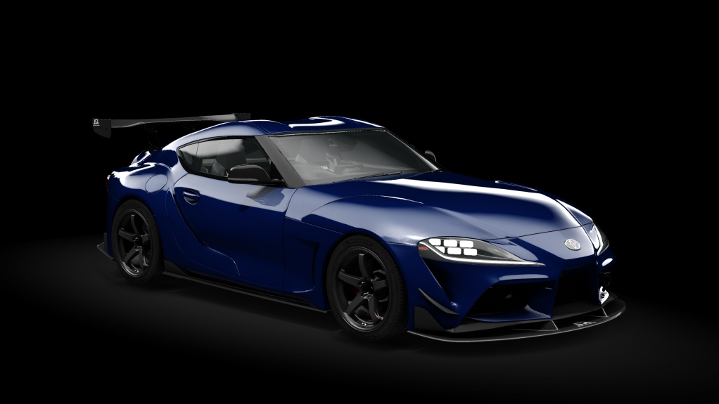 Toyota GR Supra A90 RZ-R, skin Downshift Blue