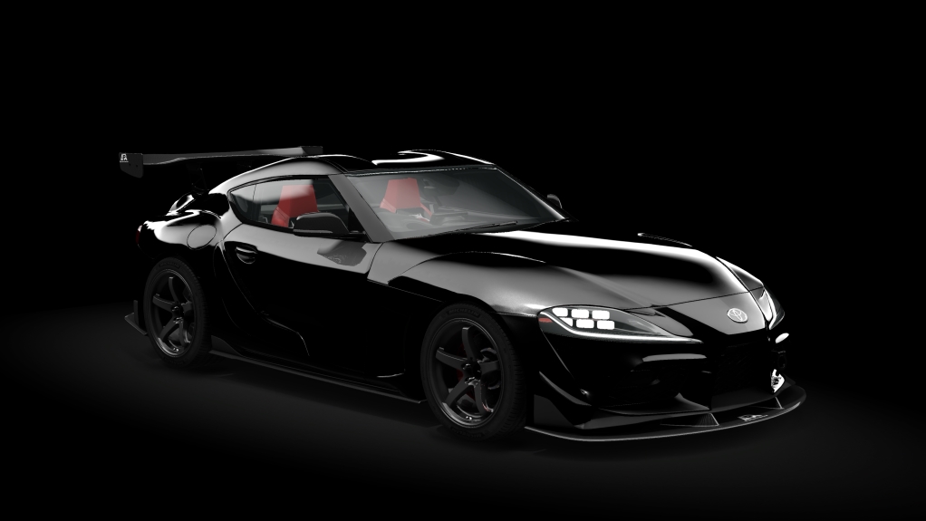 Toyota GR Supra A90 RZ-R, skin Nocturnal Black