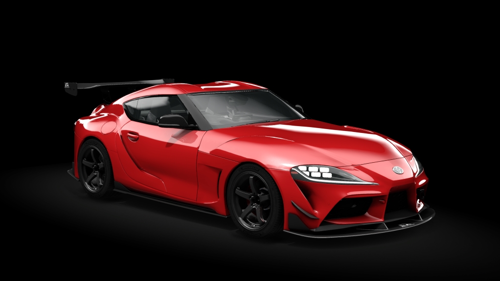 Toyota GR Supra A90 RZ-R, skin Renaissance Red 2.0