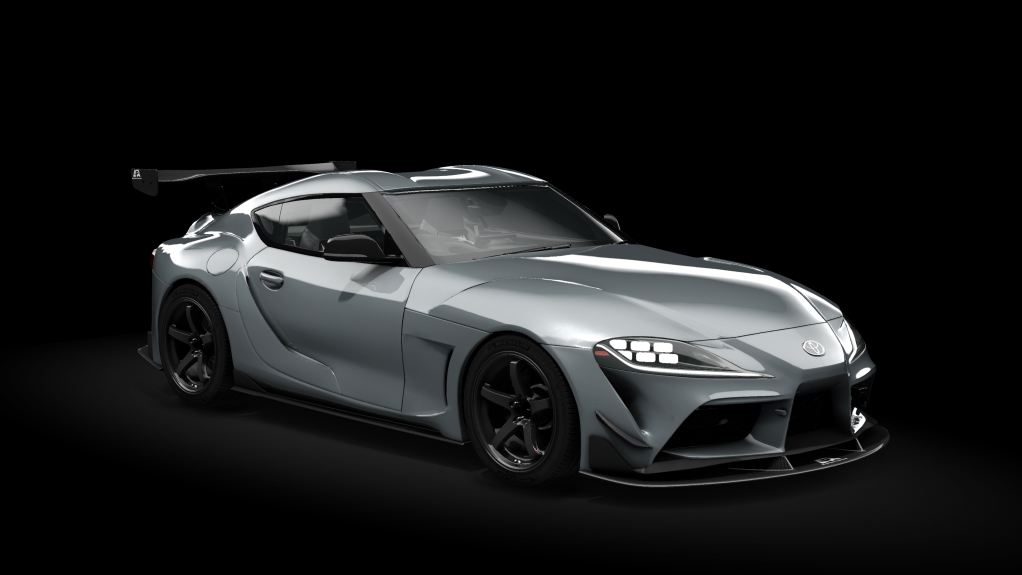 Toyota GR Supra A90 RZ-R, skin Turbulence Gray