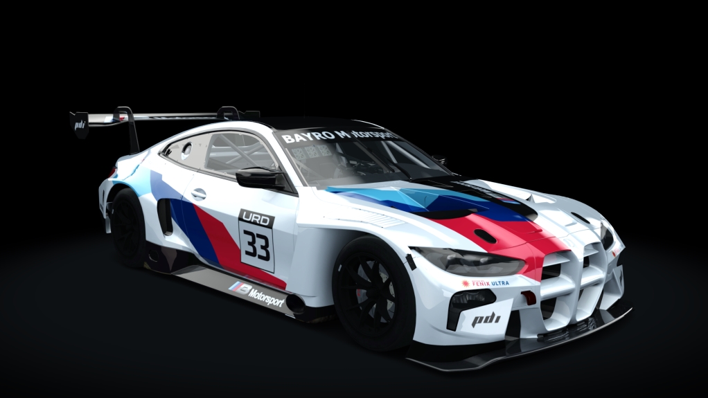 BMW M4 GT3 Evo, skin 33