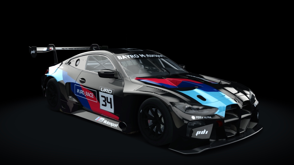 BMW M4 GT3 Evo, skin 34