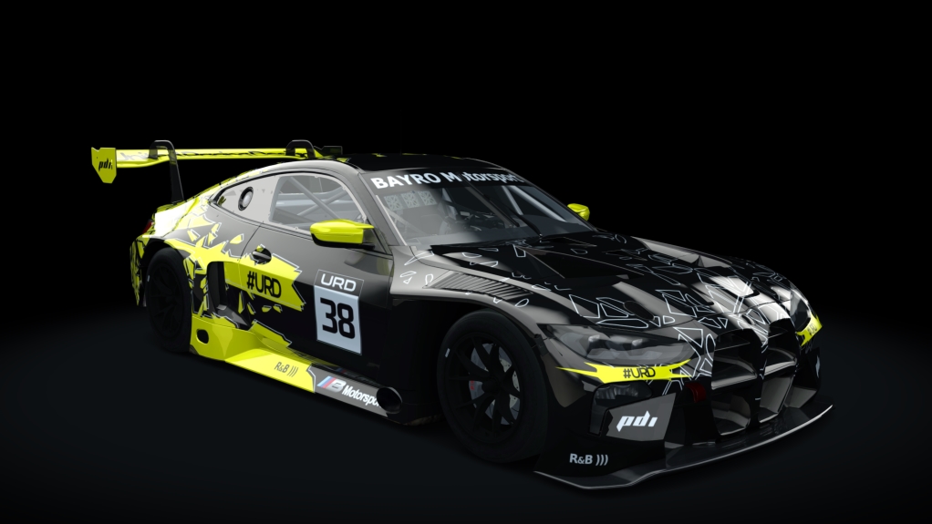 BMW M4 GT3 Evo, skin 38