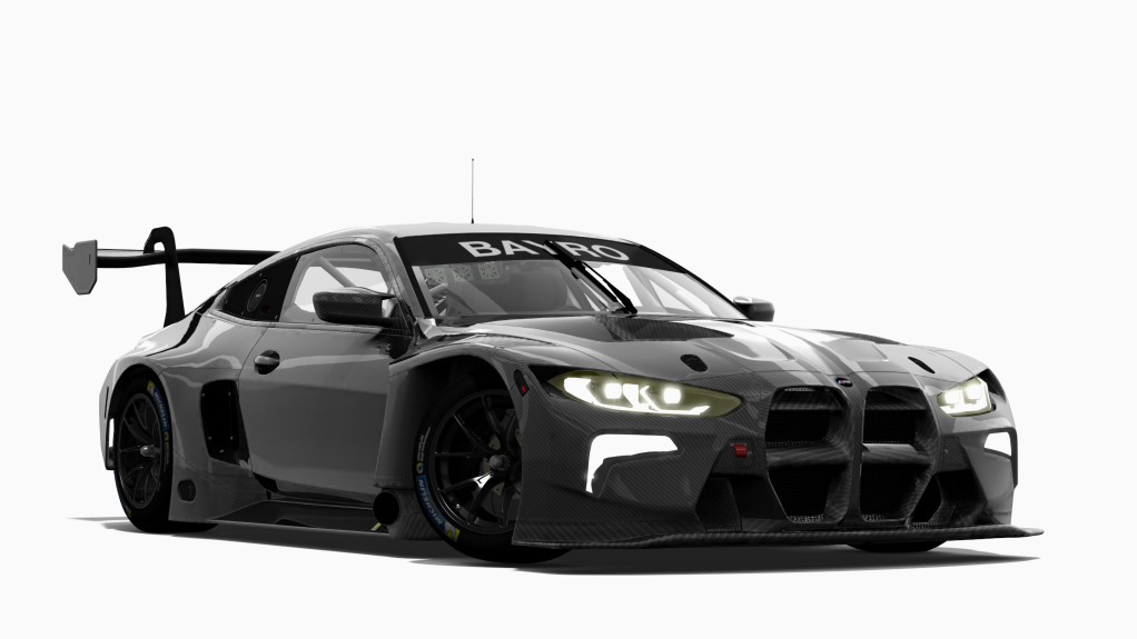 BMW M4 GT3 Evo v2.1, skin carbon