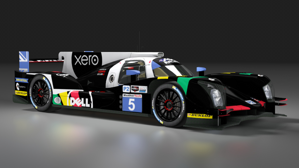 Oreca 07 LMP2, skin AKR_LMP2_5