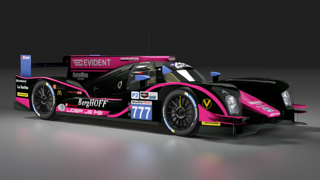 Oreca 07 LMP2, skin AKR_LMP2_777