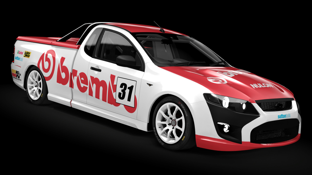 V8 Brute - Ford, skin Brembo