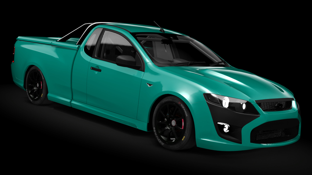 V8 Brute - Ford, skin Gas Green