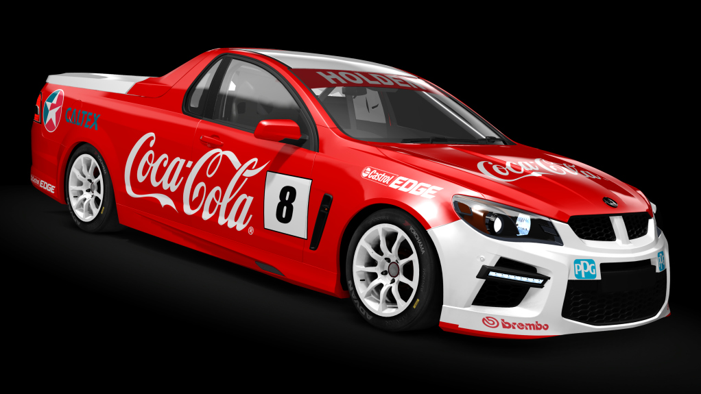 V8 Brute - Holden, skin Coca Cola