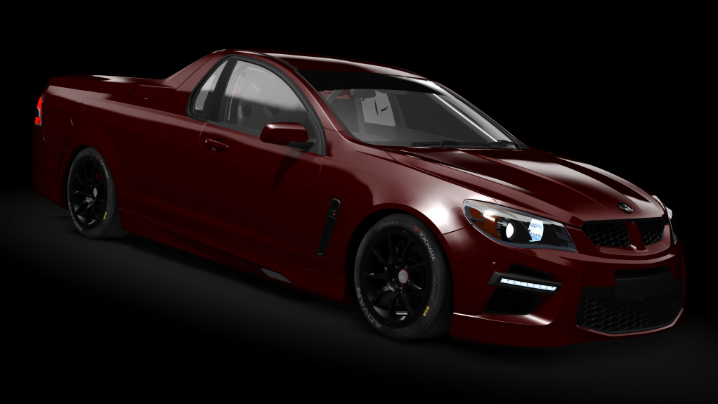 V8 Brute - Holden, skin Maroon