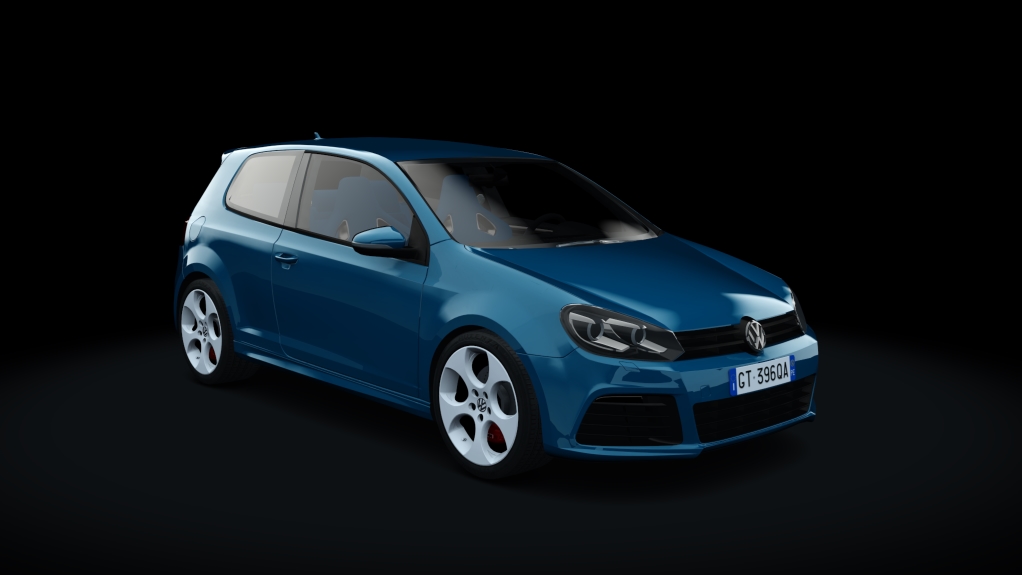 Volkswagen  Golf 6 GTI, skin Blue