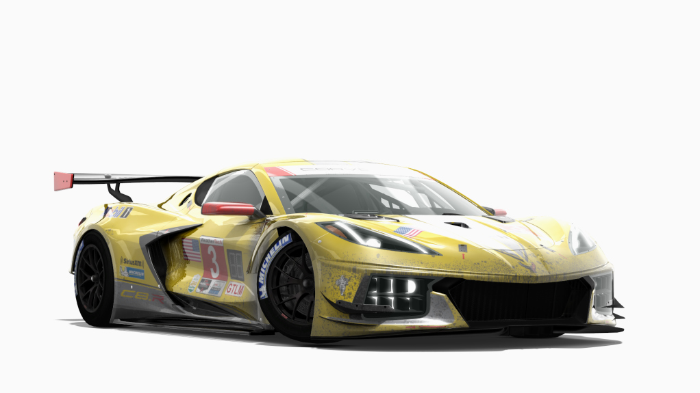 Chevrolet Corvette C8R GT3, skin 03 - Daytona 24h 2020 - Dirty