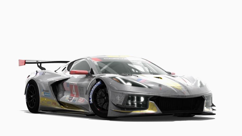 Chevrolet Corvette C8R GT3, skin 04 - Daytona 24h 2020 - Dirty