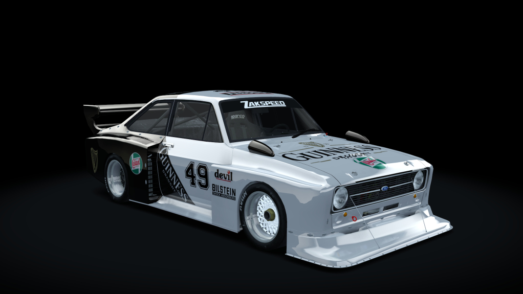 Ford Escort  Zakspeed MKII RS Turbo DRM Div II, skin Guinness