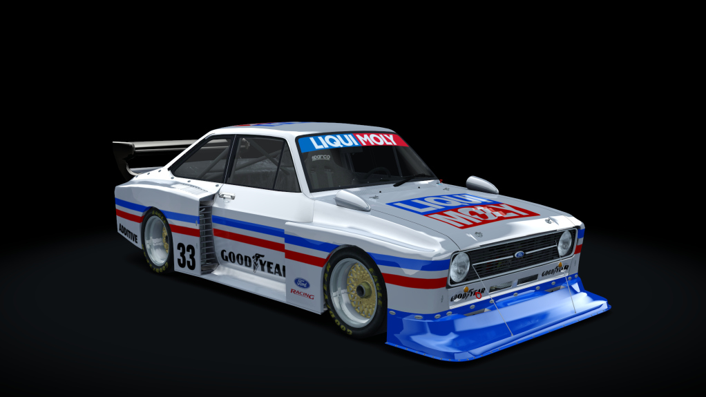 Ford Escort  Zakspeed MKII RS Turbo DRM Div II, skin LiquiMoly_White