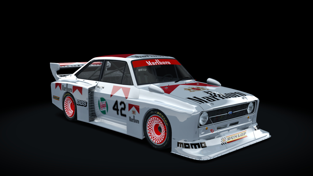 Ford Escort  Zakspeed MKII RS Turbo DRM Div II, skin Marlboro