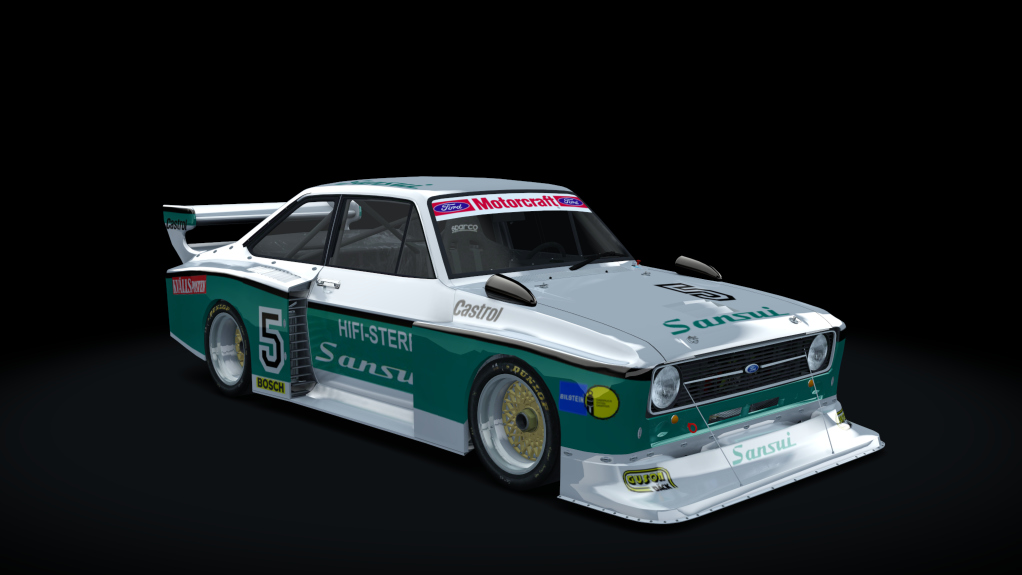 Ford Escort  Zakspeed MKII RS Turbo DRM Div II, skin Sansui