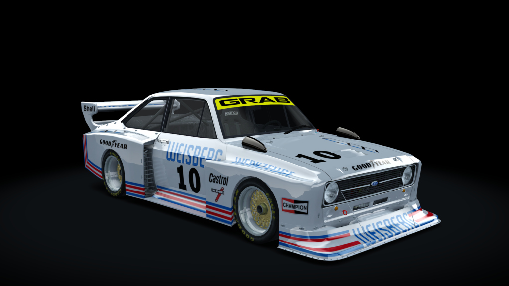 Ford Escort  Zakspeed MKII RS Turbo DRM Div II, skin Weisberg