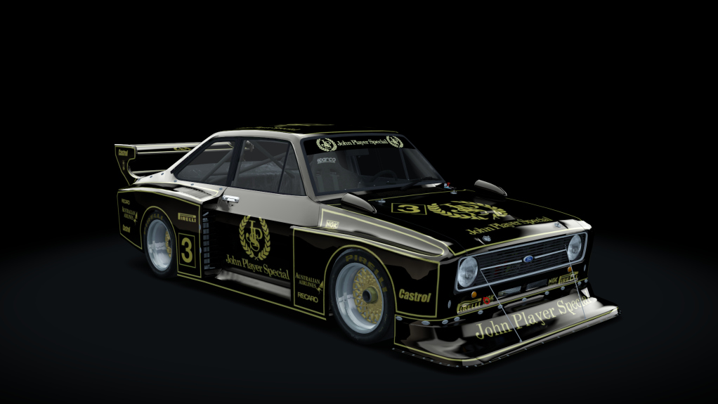 Ford Escort  Zakspeed MKII RS Turbo DRM Div II, skin jps