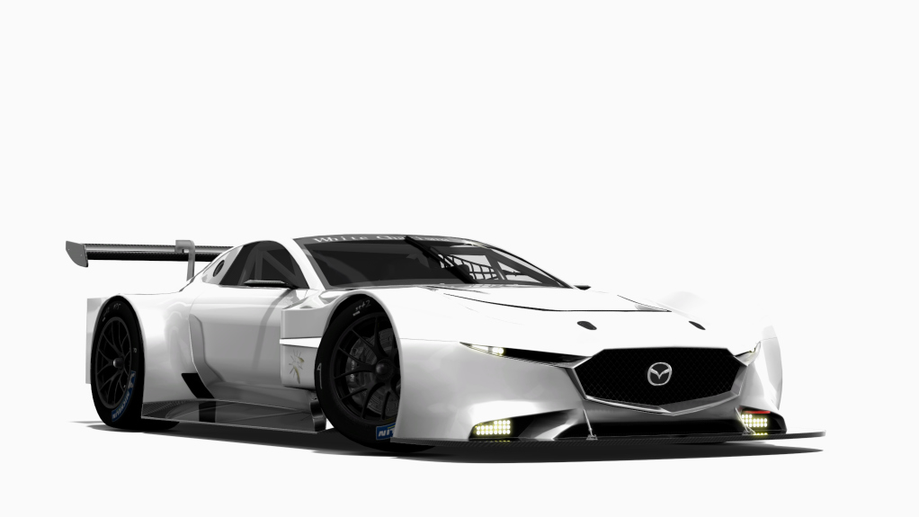 Mazda RX-Vision GT3, skin 07_white_charisma